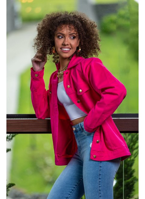 Jaqueta Sarja Alongada Color Geração Moderna