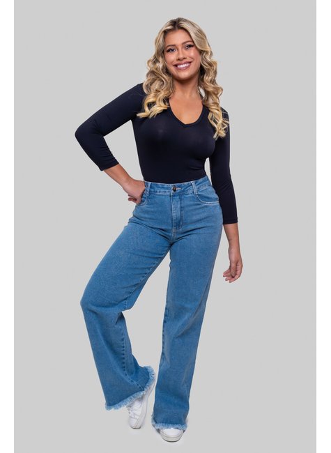 Calça Larga Fotos De CalÃ§as Jeans Que Estao Na Moda Calça Jeans