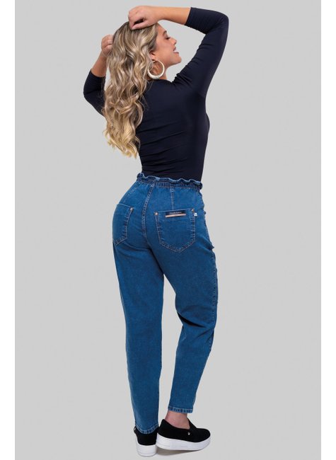 02 calca baggy com elastico no cos