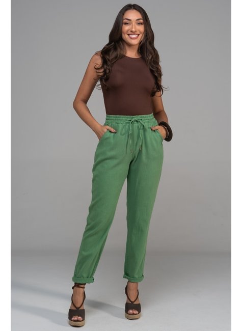 Viscose CalÇa Jogger Feminina Com Elastico Calça Jogger Feminina